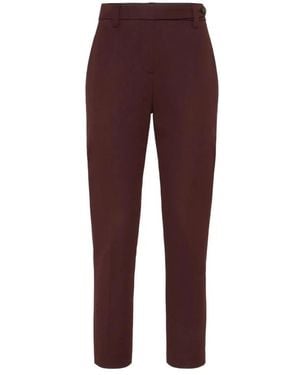 Brunello Cucinelli Slim-Fit Trousers - Violet