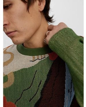 Anerkjendt Round-Neck Knitwear - Verde