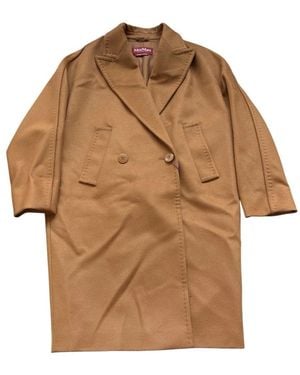 Max Mara Jassen ,Leer Jassen - Bruin
