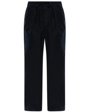 Officine Generale Broeken ,Blauw ,Katoen Peterson Broek - Zwart