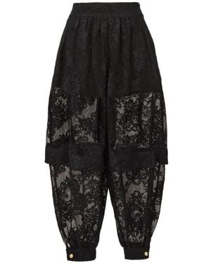 Zimmermann Wide Trousers - Black