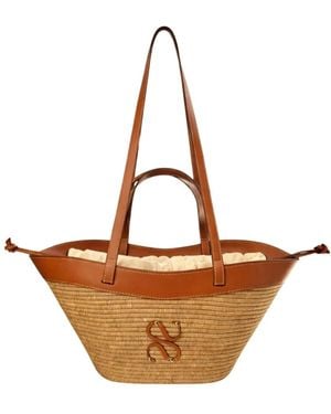 Sista Paris Tote Bags - Brown