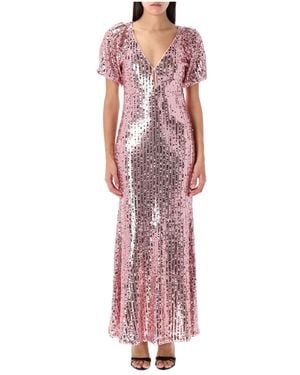 ROTATE BIRGER CHRISTENSEN Maxi Dresses - Rosso
