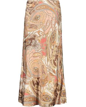Monari Paisley Maxi Rok - Naturel