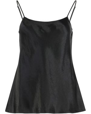 Vince Sleeveless Tops - Black