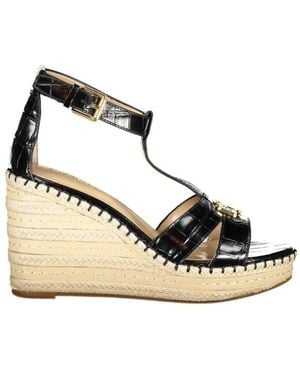 Ralph Lauren Schoenen ,Zwart ,Sandalen - Metallic