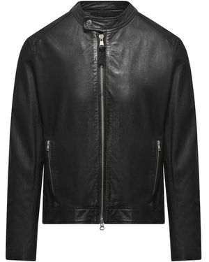 Bomboogie Leather Jackets - Black