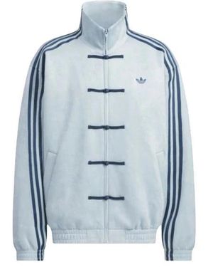 adidas Hoodies & Sweatvesten ,Blauw ,Ctt Chinese Track Top 3.1