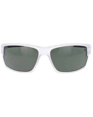 Timberland Weiße Herren Polarisierte Sport-Sonnenbrille - Grün
