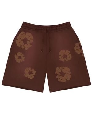 DENIM TEARS Casual Shorts - Brown