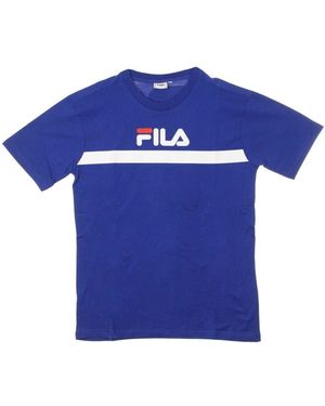 Fila Blaues Anatoli Tee Für Männer