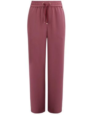 Herno Straight Trousers - Red