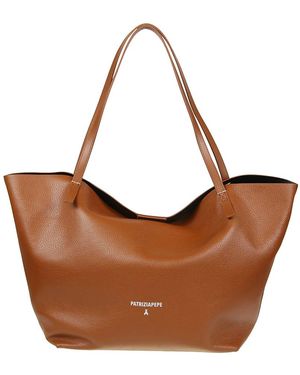 Patrizia Pepe Tassen ,Bruin ,Tote Bag