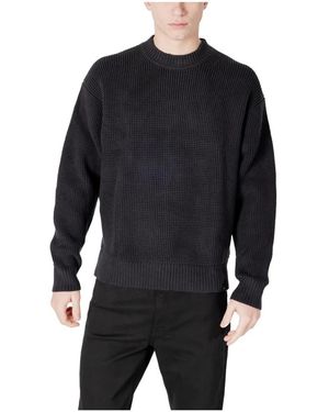 Calvin Klein Round-Neck Knitwear - Nero