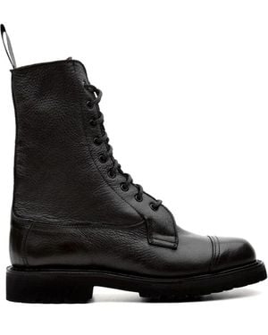 Tricker's Lace-Up Boots - Negro