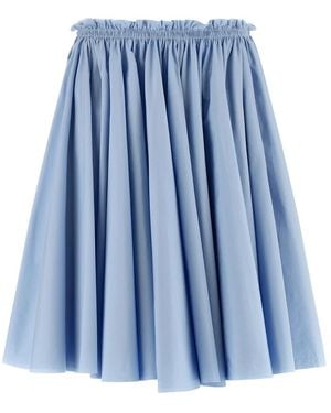 Ami Paris Midi Skirts - Blue