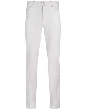 Kiton Skinny Jeans - White