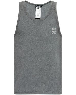 Versace Tops > sleeveless tops - Gris