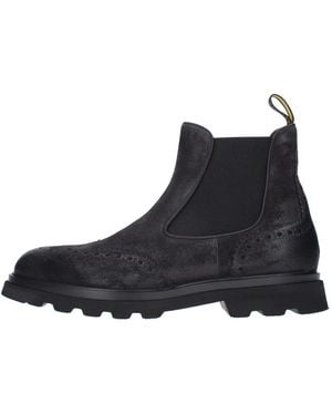 Doucal's Stiefel grau - Schwarz