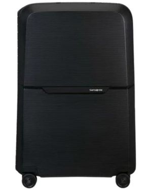Samsonite Koffers ,Blauw ,Magnum Eco Medium Trolley - Zwart