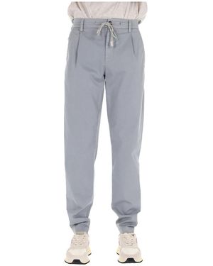 Eleventy Straight Trousers - Grey