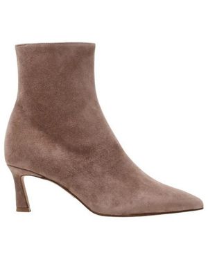 Steve Madden Schoenen ,Suède Lulah Enkelboot Met Hak - Bruin