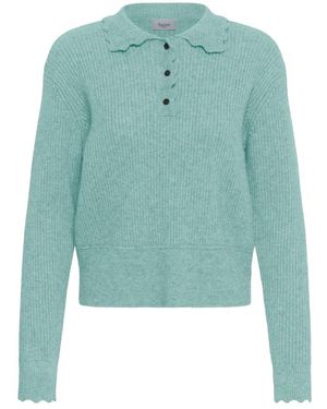 Saint Tropez Truien & Vesten ,Blauw ,Gebreide Trui