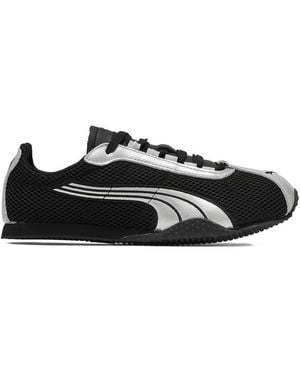 PUMA Schwarze Mesh-Sneaker Mit Metallischem Detail