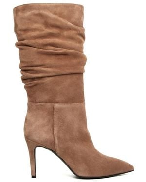Via Roma 15 Heeled Boots - Marrone