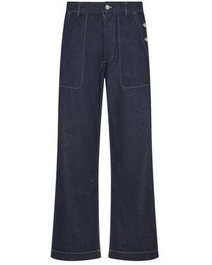 C.P. Company Wide Jeans - Blue