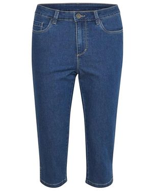 Kaffe Denim Shorts - Azul