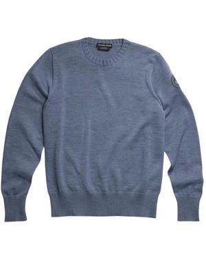 Canada Goose Round-Neck Knitwear - Blauw