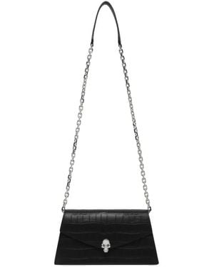 McQueen Cross Body Bags - Black
