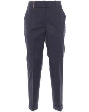 Peserico Chinos - Blue