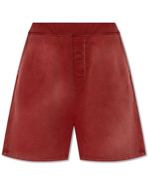 DSquared² Korte Broeken ,Rood ,Katoen Short Shorts