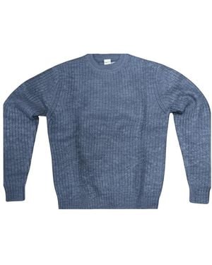 Aspesi Round-Neck Knitwear - Azul