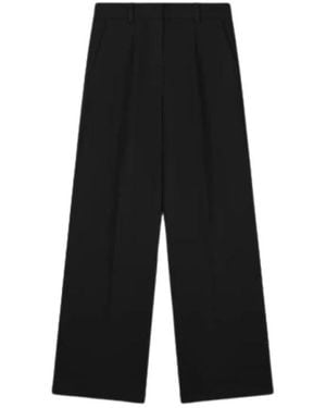 OLAF HUSSEIN Wide Trousers - Nero