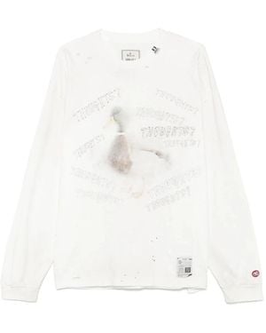 Maison Mihara Yasuhiro Long Sleeve Tops - Blanco