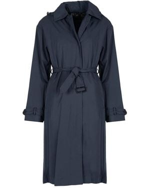 Geox Elegant Trench Coat - Blauw