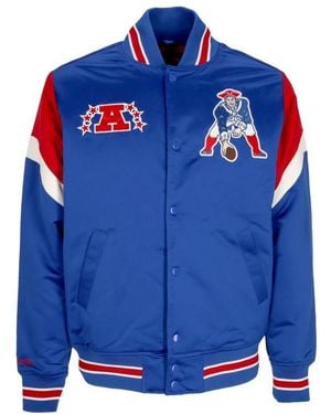 Mitchell & Ness Bomber Jackets - Blue