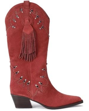 Kurt Geiger Oxford Western Tassel - Rot