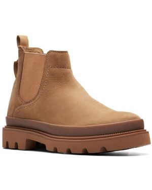 Clarks Chelsea Boots - Brown