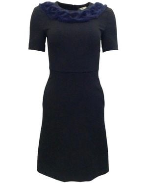 ワンピース Fendi TUNIC STYLE SHORT DRESS Fendi Tunic Style Short Dress in Black | Lyst