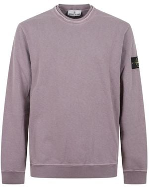 Stone Island Sweatshirts - Purple