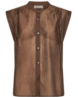 Blanca Vita Shirts - Brown