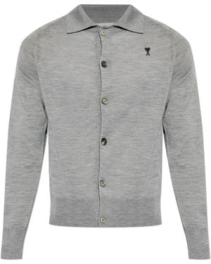 Ami Paris Cardigans - Gris