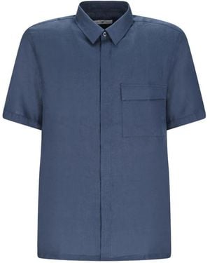 PT Torino Short Sleeve Shirts - Blue
