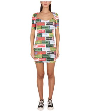 KENZO Short Dresses - Blue