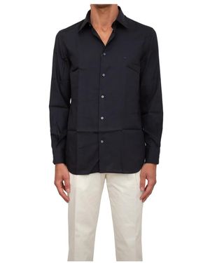 Emporio Armani Formal Shirts - Black