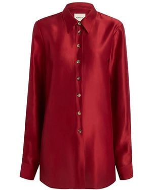 KHAITE Hemden - Rood